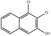 3,4-Dichloro-2-naphthol Struktur