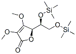 2-O,3-O-Dimethyl-5-O,6-O-bis(trimethylsilyl)-D-ascorbic acid Struktur