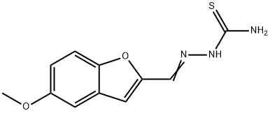 Hydrazinecarbothioamide, 2-[(5-methoxy-2-benzofuranyl)methylene]- (9CI) Struktur