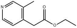 Ethyl 3-methylpyridine-4-acetate Struktur