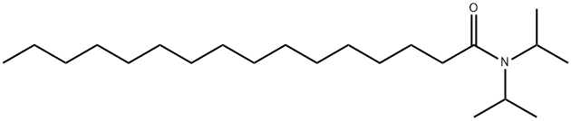 N,N-bis(1-methylethyl)hexadecan-1-amide Struktur