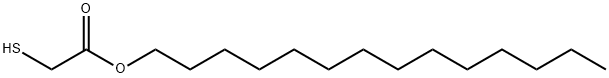 tetradecyl mercaptoacetate Struktur