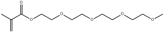 3,6,9,12-tetraoxatridec-1-yl methacrylate Struktur