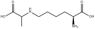 (2S, 1'R)/(2S, 1'S)-2-Amino-6-(1'-carboxy-ethylamino)-he
xanoic acid Struktur