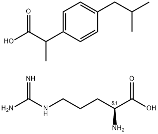 L-Arginine, α-Methyl-4-(2-Methylpropyl)benzeneacetate|精氨酸布洛芬