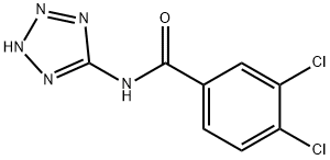 Benzamide, 3,4-dichloro-N-1H-tetrazol-5-yl- (9CI) Struktur