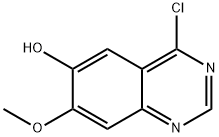 4-氯-7-甲氧基喹唑啉-6-醇, 574745-97-4, 結(jié)構(gòu)式