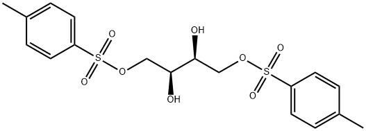 (-)-1 4-DI-O-TOSYL-L-THREITOL Struktur