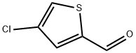 4-CHLORO-2-THIOPHENECARBOXALDEHYDE Struktur