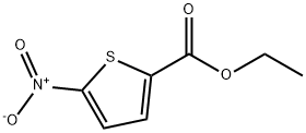 2-Thiophenecarboxylic acid, 5-nitro-, ethyl ester Struktur