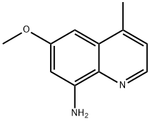 6-METHOXY-4-METHYL-QUINOLIN-8-YLAMINE Struktur