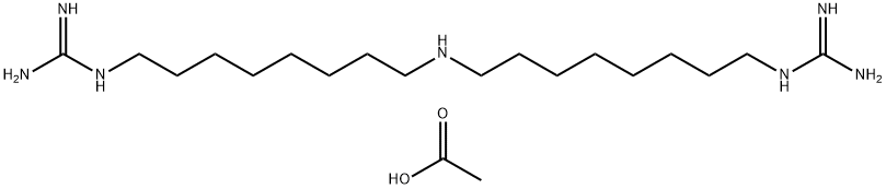 IMINOCTADINE TRIACETATE Struktur