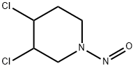 3,4-dichloronitrosopiperidine Struktur