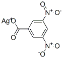 Benzoic acid, 3,5-dinitro-, silver (1+) salt Struktur