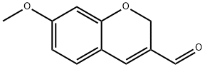 7-METHOXY-2H-CHROMENE-3-CARBALDEHYDE Struktur