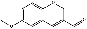 6-METHOXY-2H-CHROMENE-3-CARBALDEHYDE Struktur