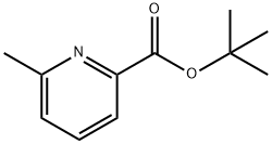 2-Pyridinecarboxylic acid, 6-Methyl-, 1,1-diMethylethyl ester Struktur