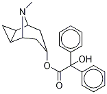 Cyclopropanotropine Benzylate Struktur