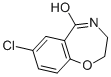 7-CHLORO-2,3-DIHYDROBENZO[F][1,4]OXAZEPIN-5-OL Struktur