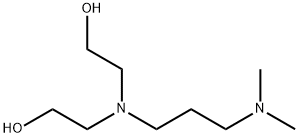 2,2'-[[3-(dimethylamino)propyl]imino]bisethanol Struktur