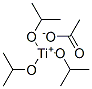 tris(isopropoxy)titanium acetate Struktur