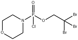 2,2,2-TRIBROMOETHYL PHOSPHOROMORPHOLINOCHLORIDATE Struktur