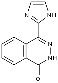 4-(1H-咪唑-2-基)酞嗪-1(2H)-酮, 57594-20-4, 結(jié)構(gòu)式