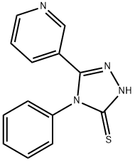 4-PHENYL-5-PYRIDIN-3-YL-4H-[1,2,4]TRIAZOLE-3-THIOL Struktur