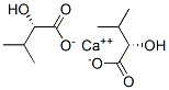 calcium bis[(S)-2-hydroxy-3-methylbutyrate] Struktur