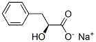 sodium (S)-3-phenyllactate Struktur