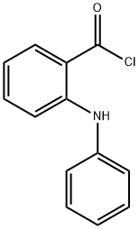 Benzoyl chloride, 2-(phenylaMino)- Struktur