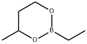 2-Ethyl-4-methyl-1,3,2-dioxaborinane Struktur