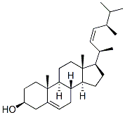 ergosta-5,22(Z)-dien-3beta-ol Struktur