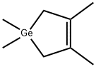 1,1,3,4-Tetramethyl-1-germa-3-cyclopentene Struktur