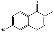 4H-1-Benzopyran-4-one, 7-hydroxy-3-methyl- Struktur