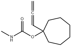 Cycloheptanol, 1-(1,2-propadienyl)-, methylcarbamate (9CI) Struktur