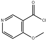 3-Pyridinecarbonyl chloride, 4-methoxy- (9CI) Struktur