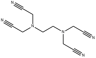 (ETHYLENEDINITRILO)TETRAACETONITRILE Struktur