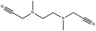 Ethylenebis(methylimino)bis(acetonitrile) Struktur