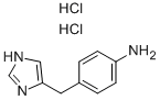 4-(1H-IMIDAZOL-4-YLMETHYL)-PHENYLAMINE 2HCL Struktur