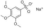 3,4,5-TRIMETHOXYBENZENESULFONIC ACID SODIUM SALT Struktur