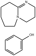 1,8-DIAZABICYCLO[5.4.0]UNDEC-7-ENE, COMPOUND WITH PHENOL (1:1) Struktur