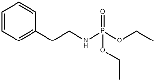 DIETHYL PHENETHYLAMIDOPHOSPHATE Struktur