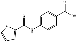 4-(2-FUROYLAMINO)BENZOIC ACID Struktur