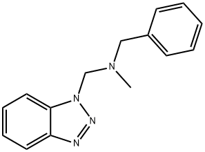 N-Benzyl-N-Methyl-1H-benzotriazole-1-MethanaMine Struktur