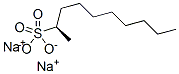 sodium (R)-1-methylnonyl sulphate Struktur