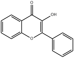 3-HYDROXYFLAVONE Structure