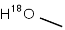 METHANOL-18O Struktur