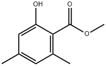 METHYL 2-HYDROXY-4,6-DIMETHYLBENZOATE Struktur