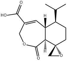 heptelidic acid Struktur